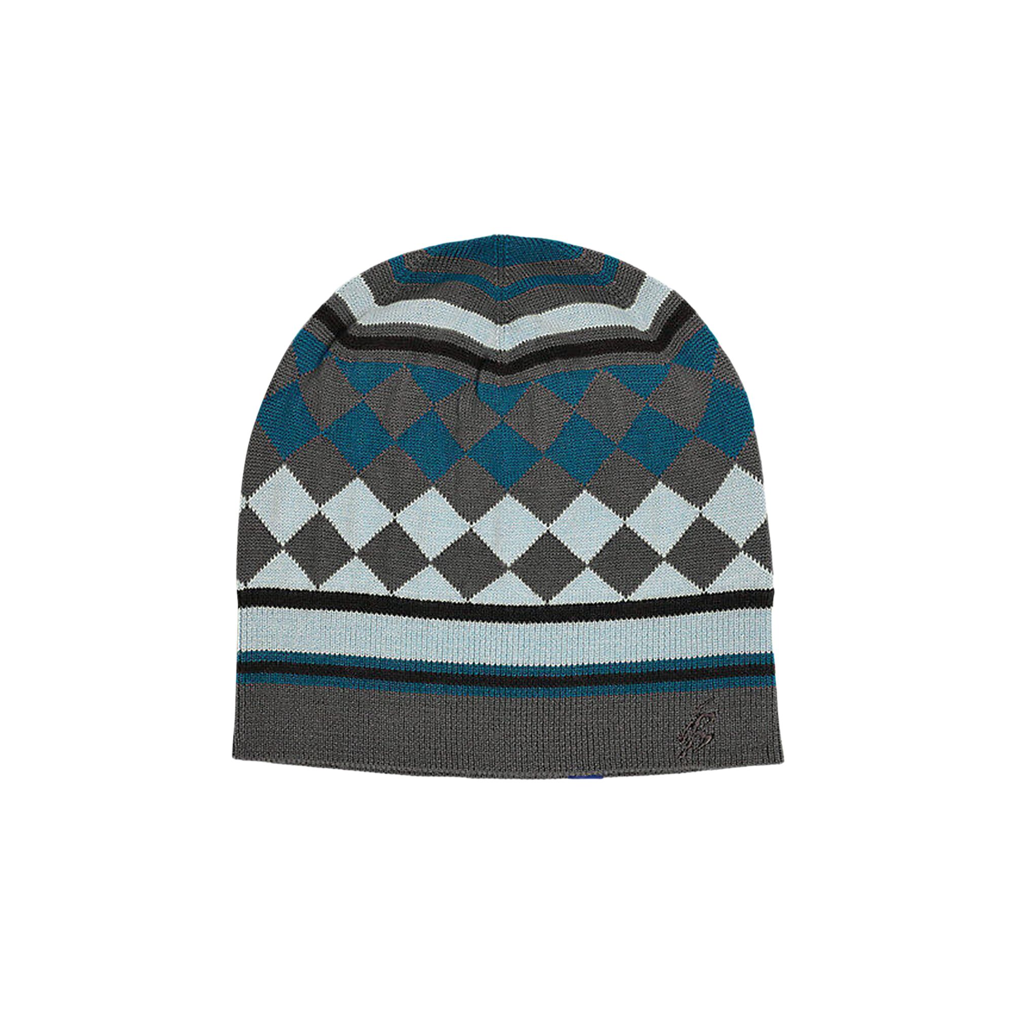 Pre-owned Asics X Kiko Kostadinov Novalis Aquifolia Knit Hat 'anchor Grey/sky' | Men's Size Onesize In Gray