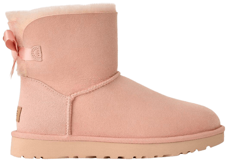 UGG Wmns Mini Bailey Bow II Beige Blush