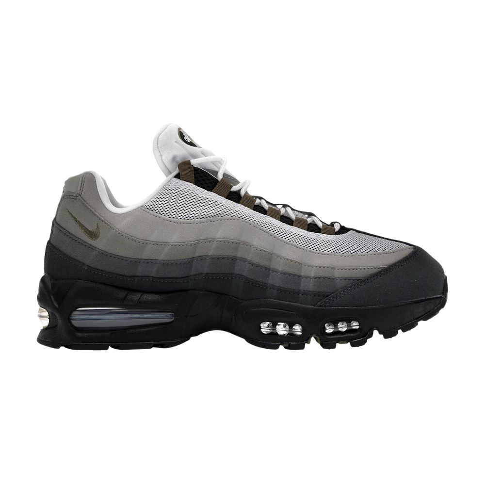 NIKE Pre-owned Wmns Air Max 95 'big Bubble - Black Medium Olive' | Green | Women's Size 11