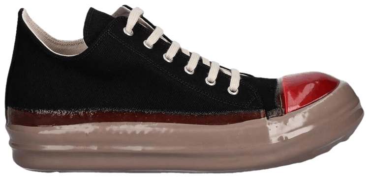 Rick Owens Concordians DRKSHDW Low Black Red Beige