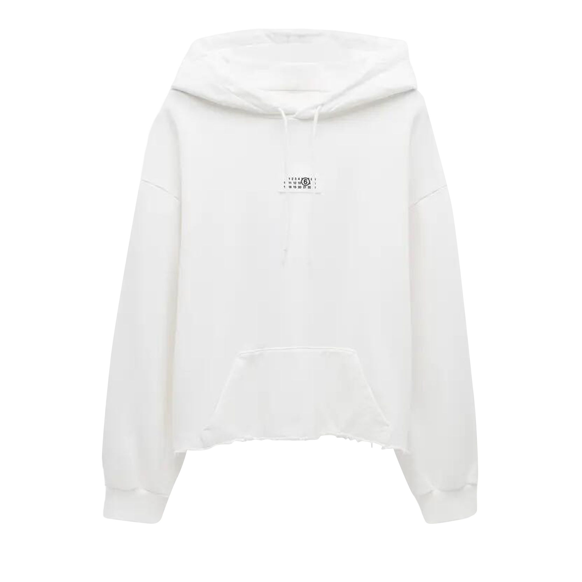 MM6 MAISON MARGIELA Pre-owned Unbrushed Sweatshirt 'off White' | Cream | Women's Size Xs