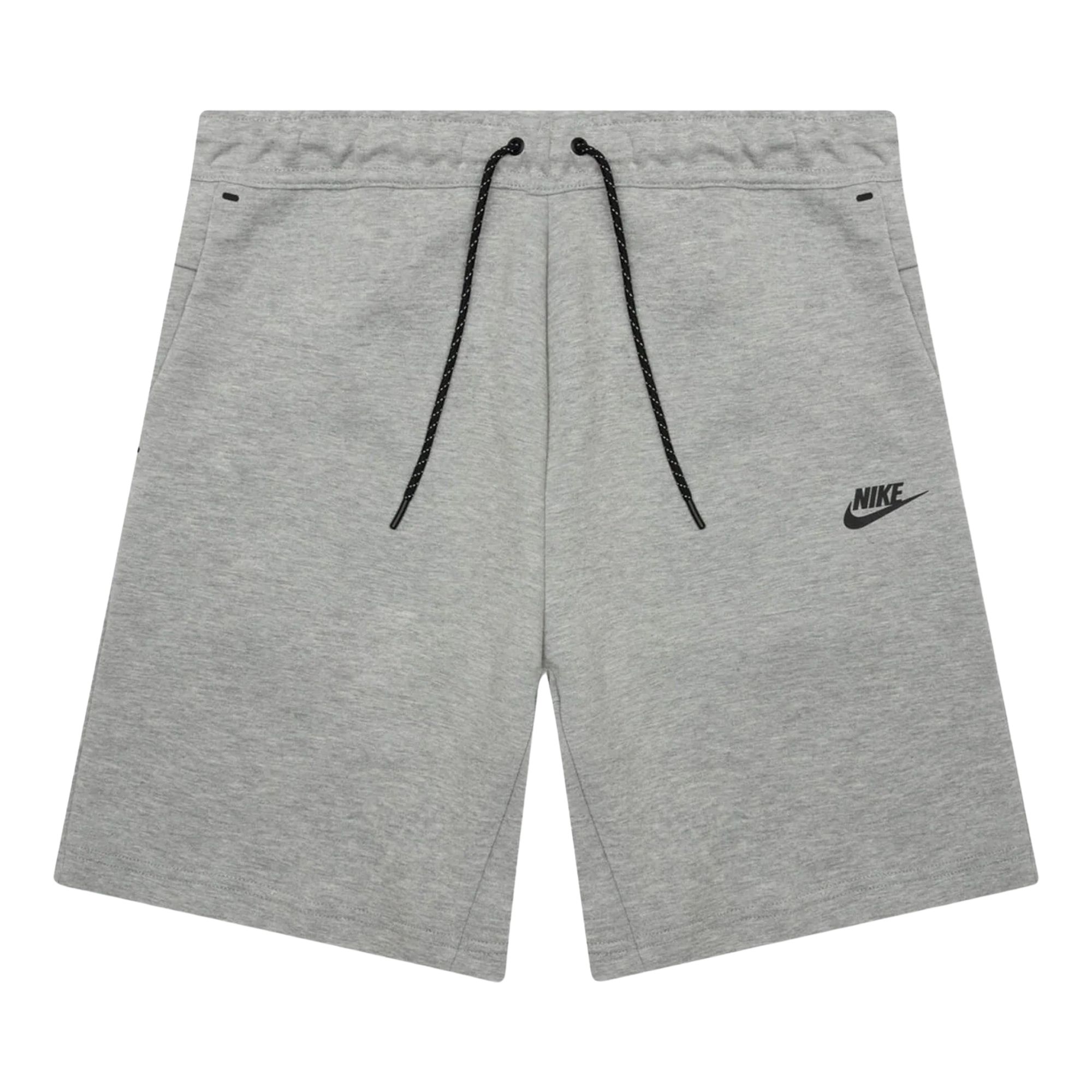 NIKE Pre-owned Sportswear Tech Fleece Shorts 'dark Grey Heather/black' | Men's Size Xl In Gray