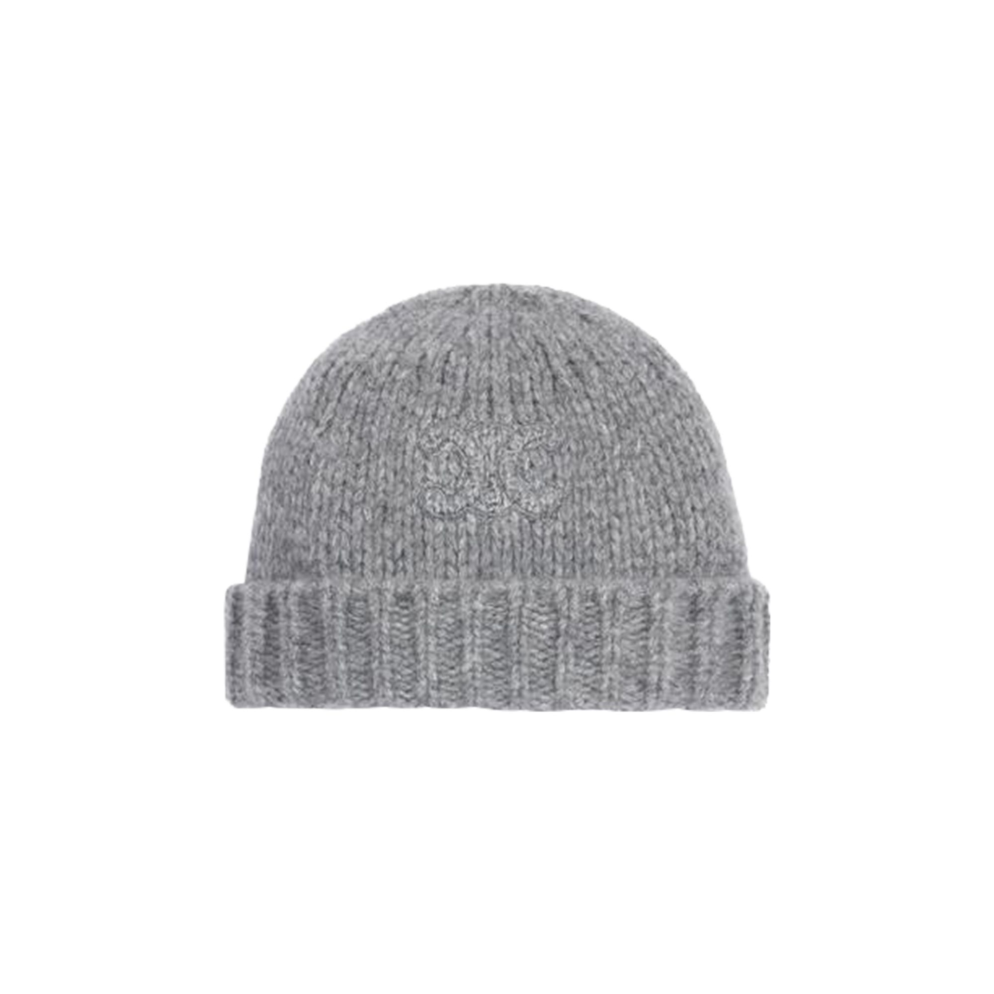 CELINE Pre-owned Triomphe Beanie 'light Grey' | Women's Size Onesize In Gray