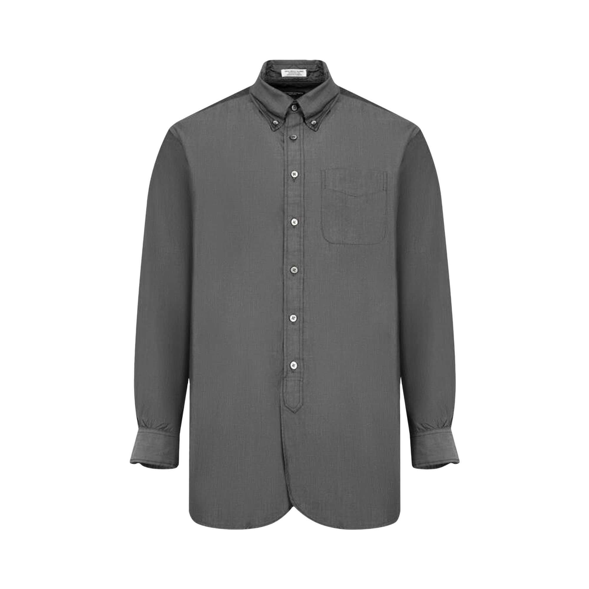 ENGINEERED GARMENTS Pre-owned 19 Century Bd Shirt 'charcoal Iridescent' | Grey | Men's Size M In Gray