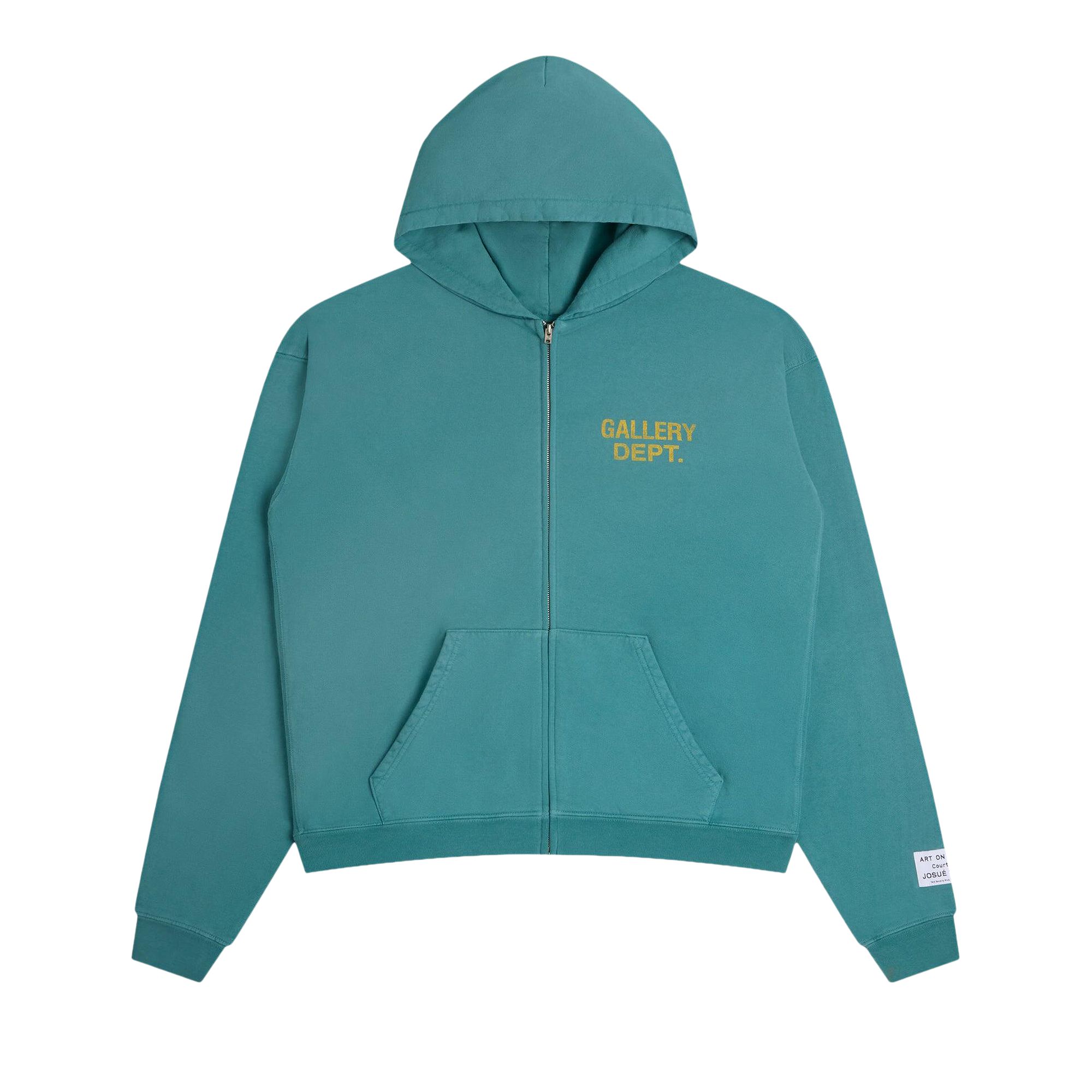 GALLERY DEPT. Pre-owned 90's Full Zip 'vintage Teal' | Blue | Men's Size Xxl
