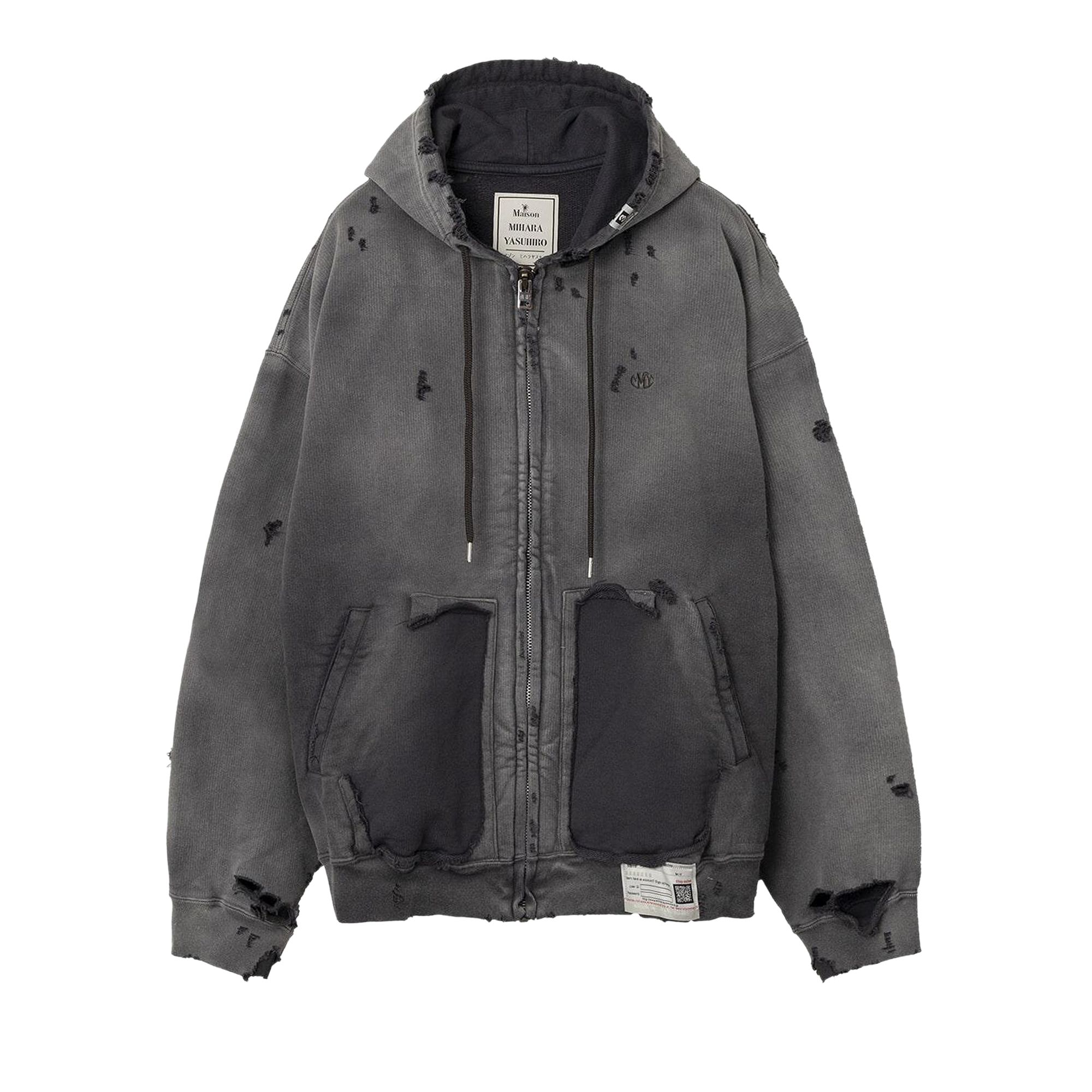 MIHARAYASUHIRO Pre-owned Maison Mihara Yasuhiro Sun Faded Parka 'black' | Men's Size 48