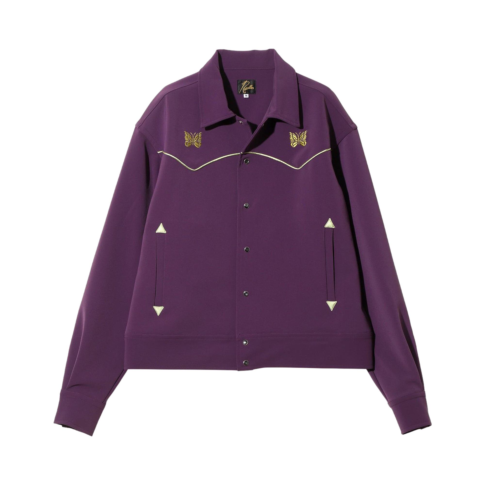 Click to view more detailed imagery on our partner's website Pre-owned Needles Piping Cowboy Jacket 'purple' | Men's Size Xl