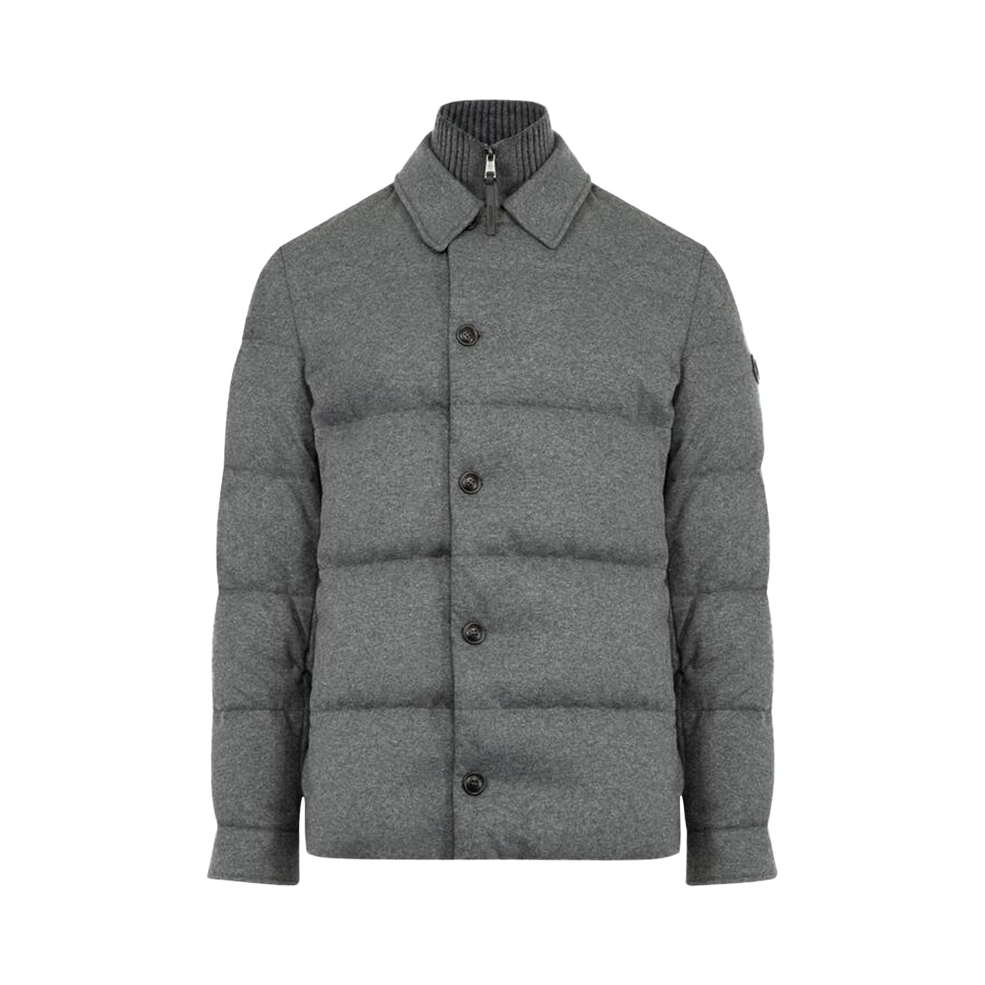 Click to view more detailed imagery on our partner's website Pre-owned Moncler Pres Shirt Jacket 'grey' | Men's Size 3 In Gray