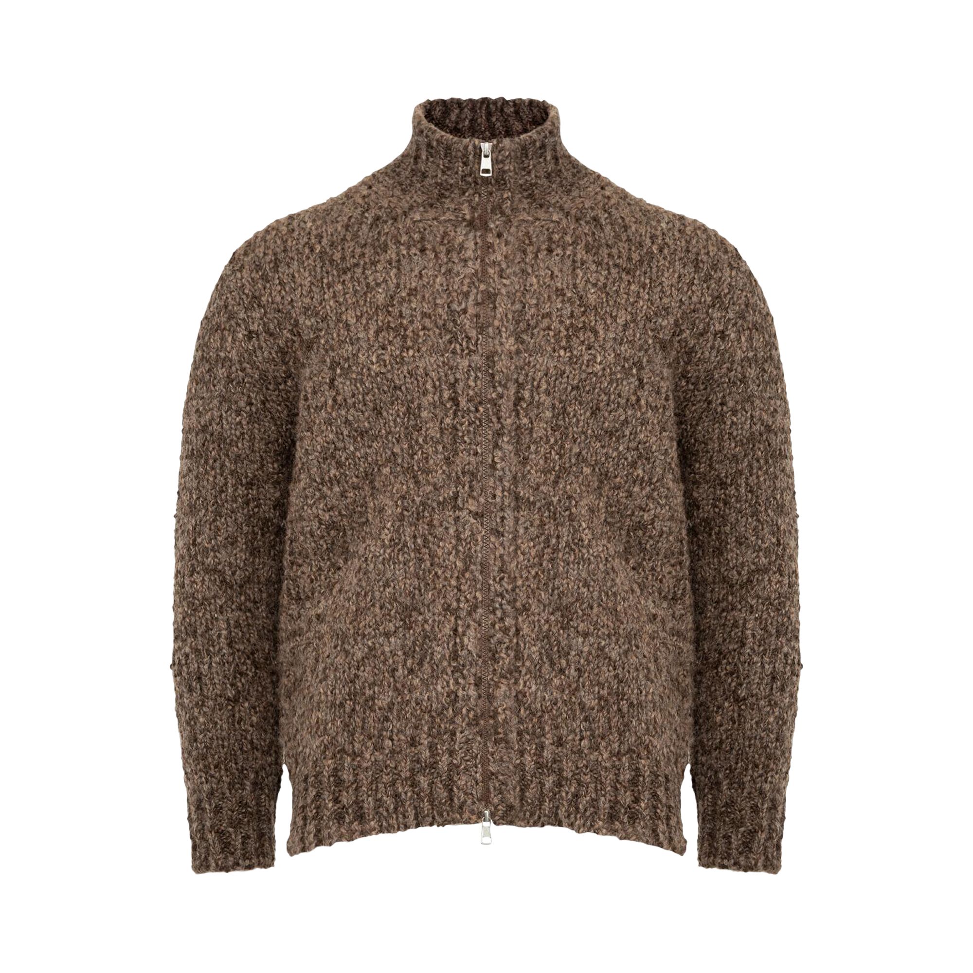 MONCLER Pre-owned Cardigan 'tan' | Men's Size M In Brown