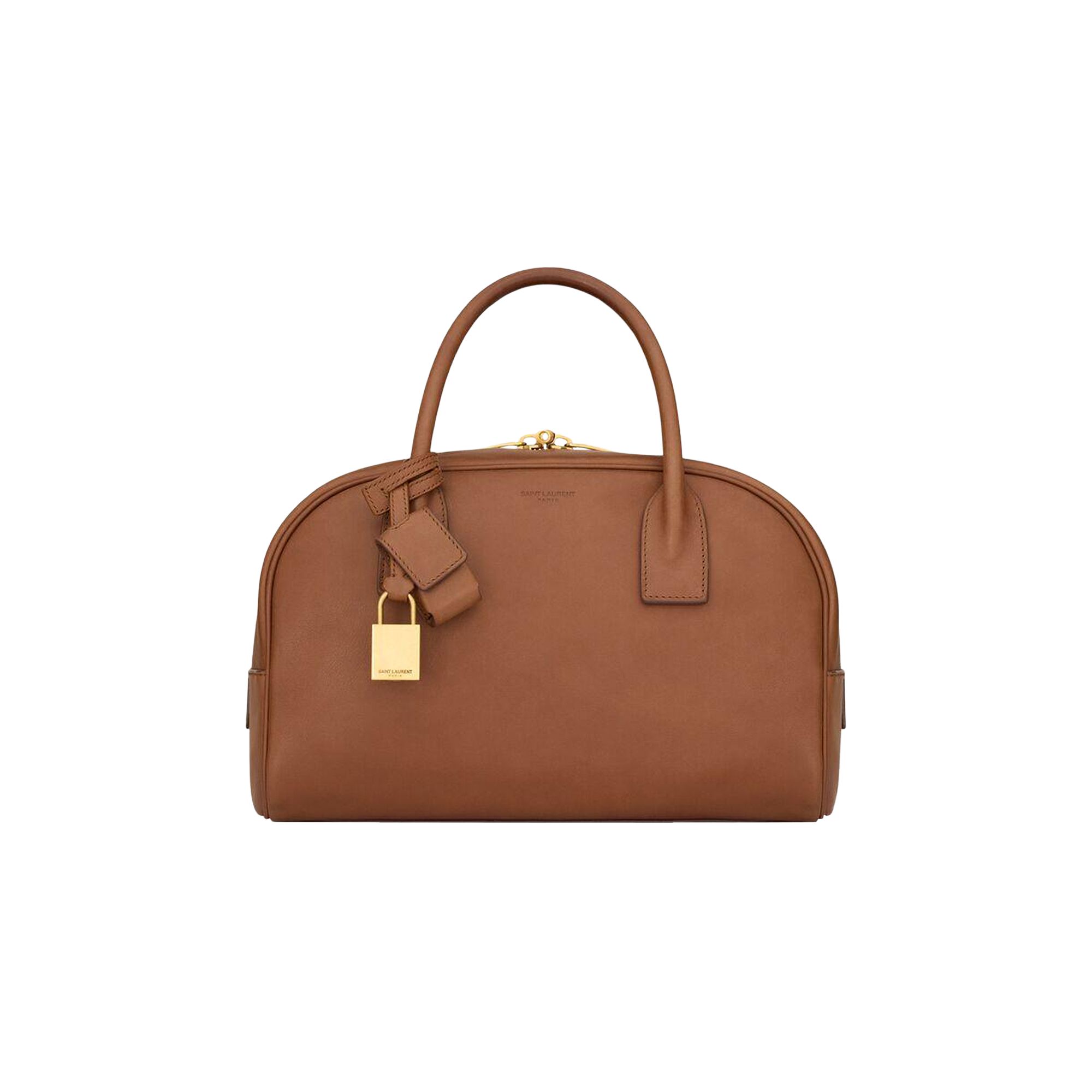 Pre-owned Saint Laurent Sac De Jour Boston Medium 'toasted Brown/ebony' | Women's Size Onesize