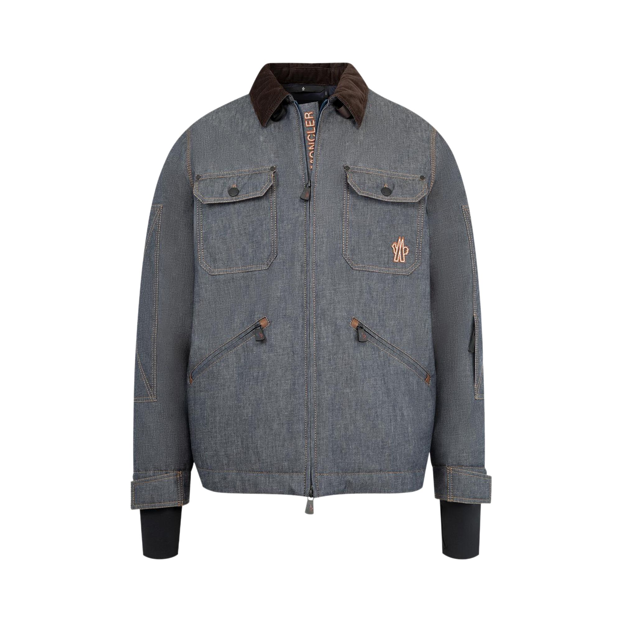 Click to view more detailed imagery on our partner's website Pre-owned Moncler Grenoble Croatan Shirt Jacket 'grey' | Men's Size 3 In Gray