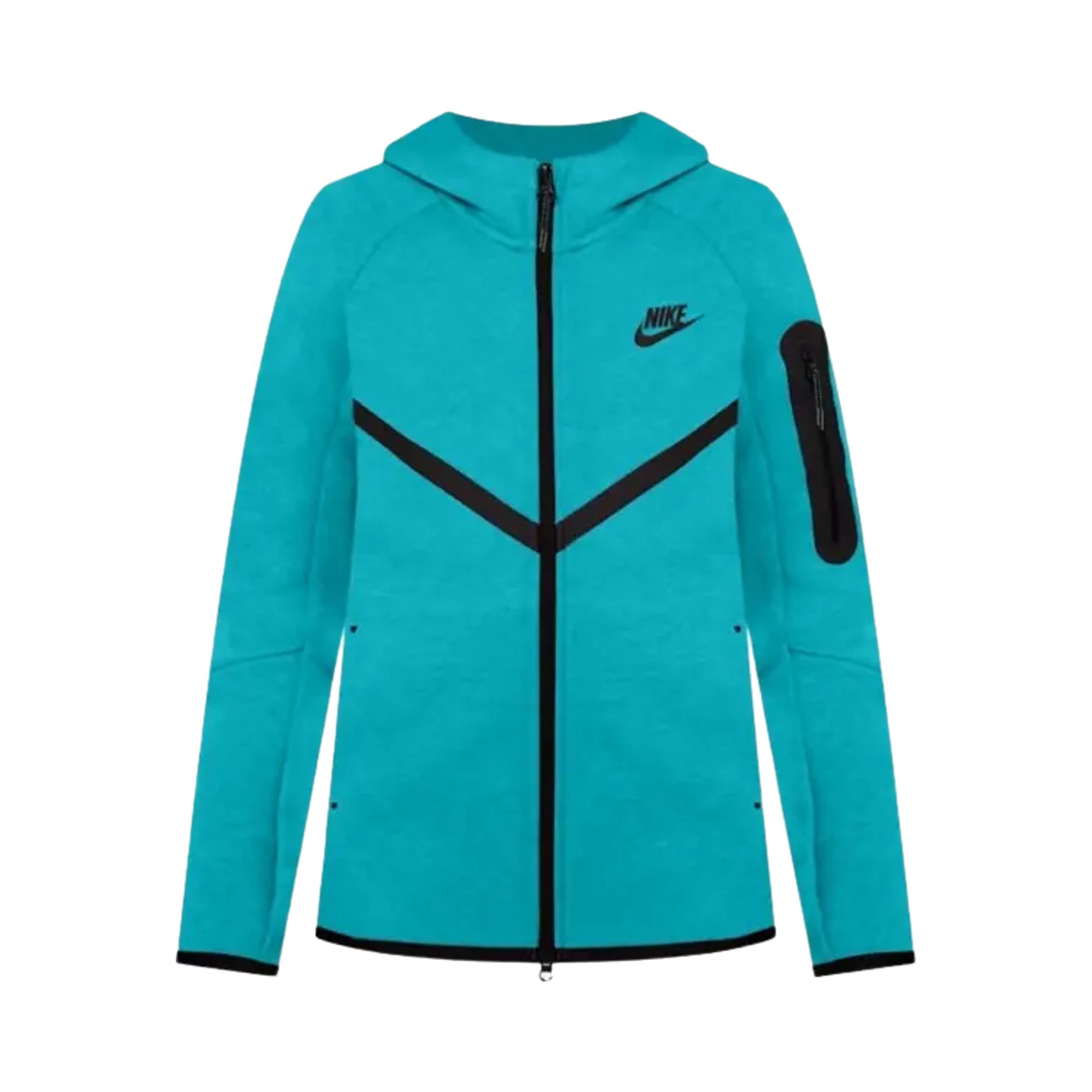 Pre-owned Nike Sportswear Tech Fleece Windrunner 'dusty Cactus/black' | Green | Men's Size Xl