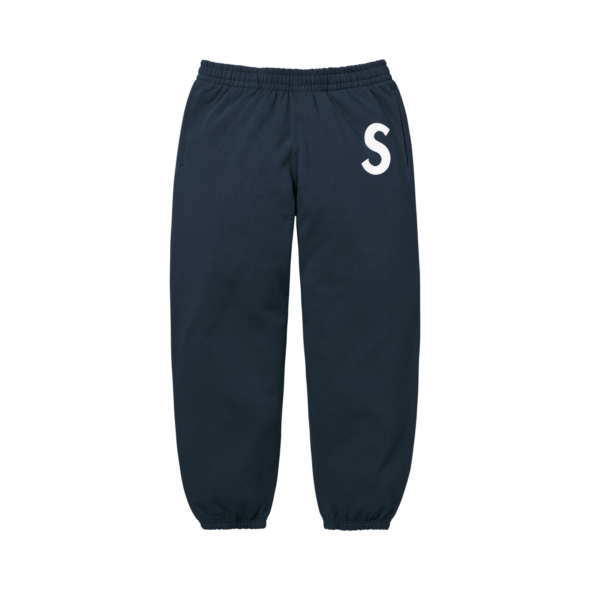 Pre-owned Supreme S Logo Sweatpant 'navy' | Blue | Men's Size L