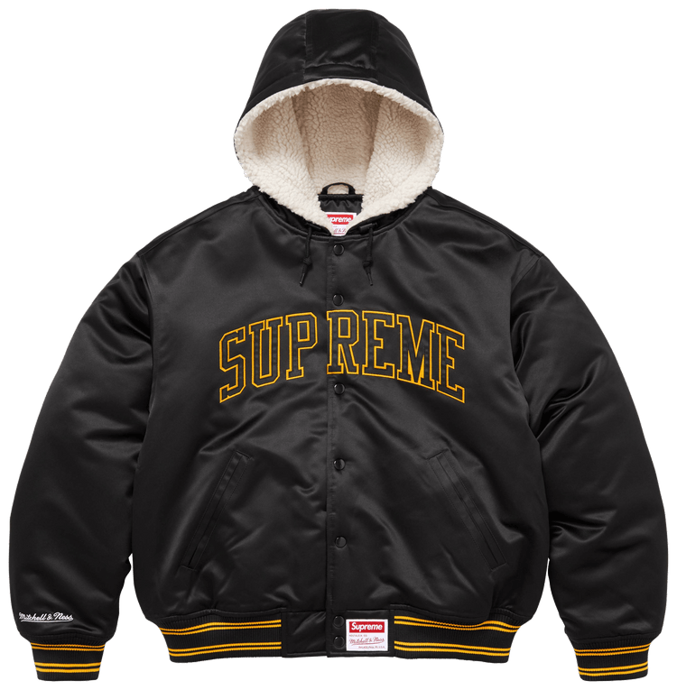 XL】 Supreme Motion Logo Varsity Jacket Supreme x Mitchell & Ness 