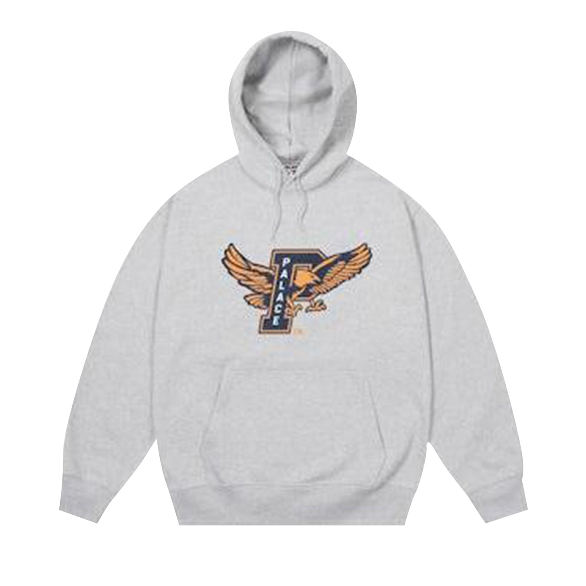 Pre-owned Palace Eagles Hood 'grey Marl' | Men's Size L In Gray