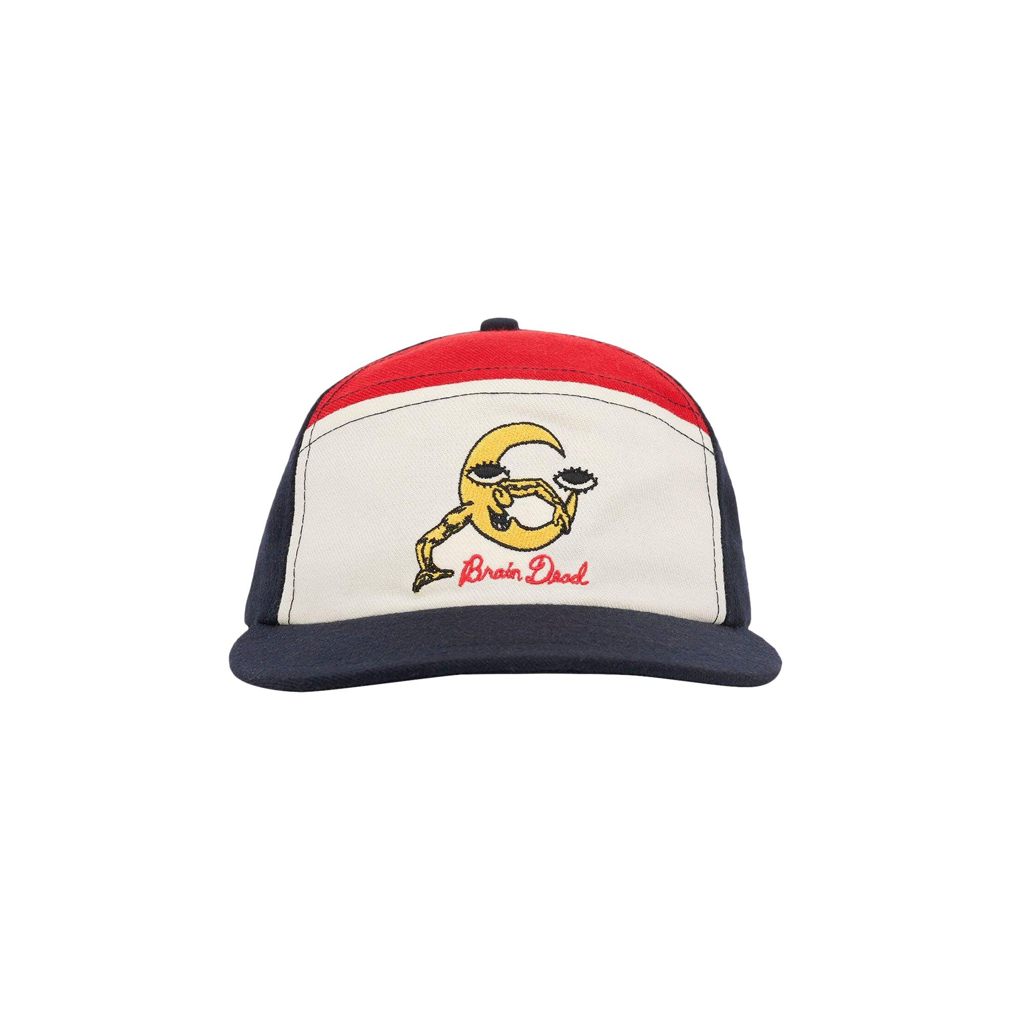 Pre-owned Brain Dead Waning Crescent Hat 'navy' | Blue | Men's Size Onesize