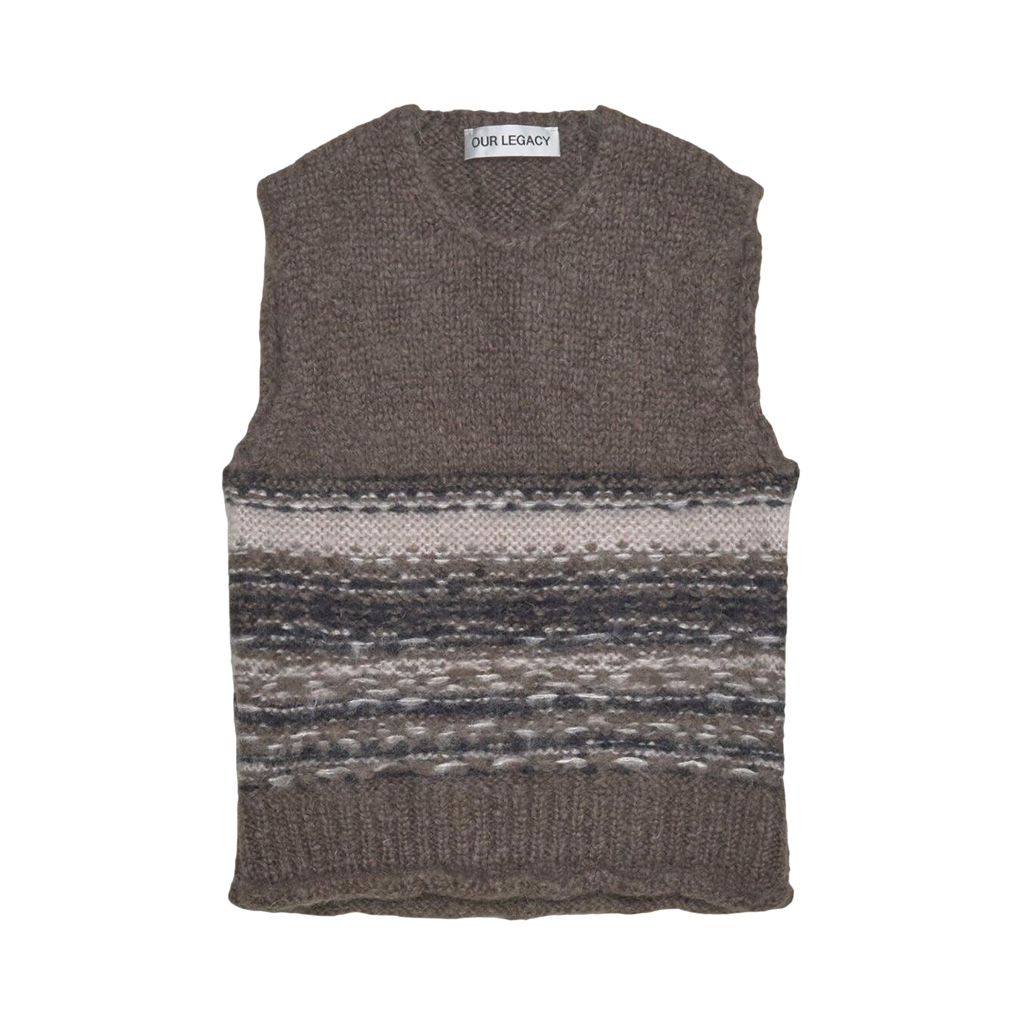 Pre-owned Our Legacy Pleaser Tank 'blue Fair Isle' | Men's Size 52