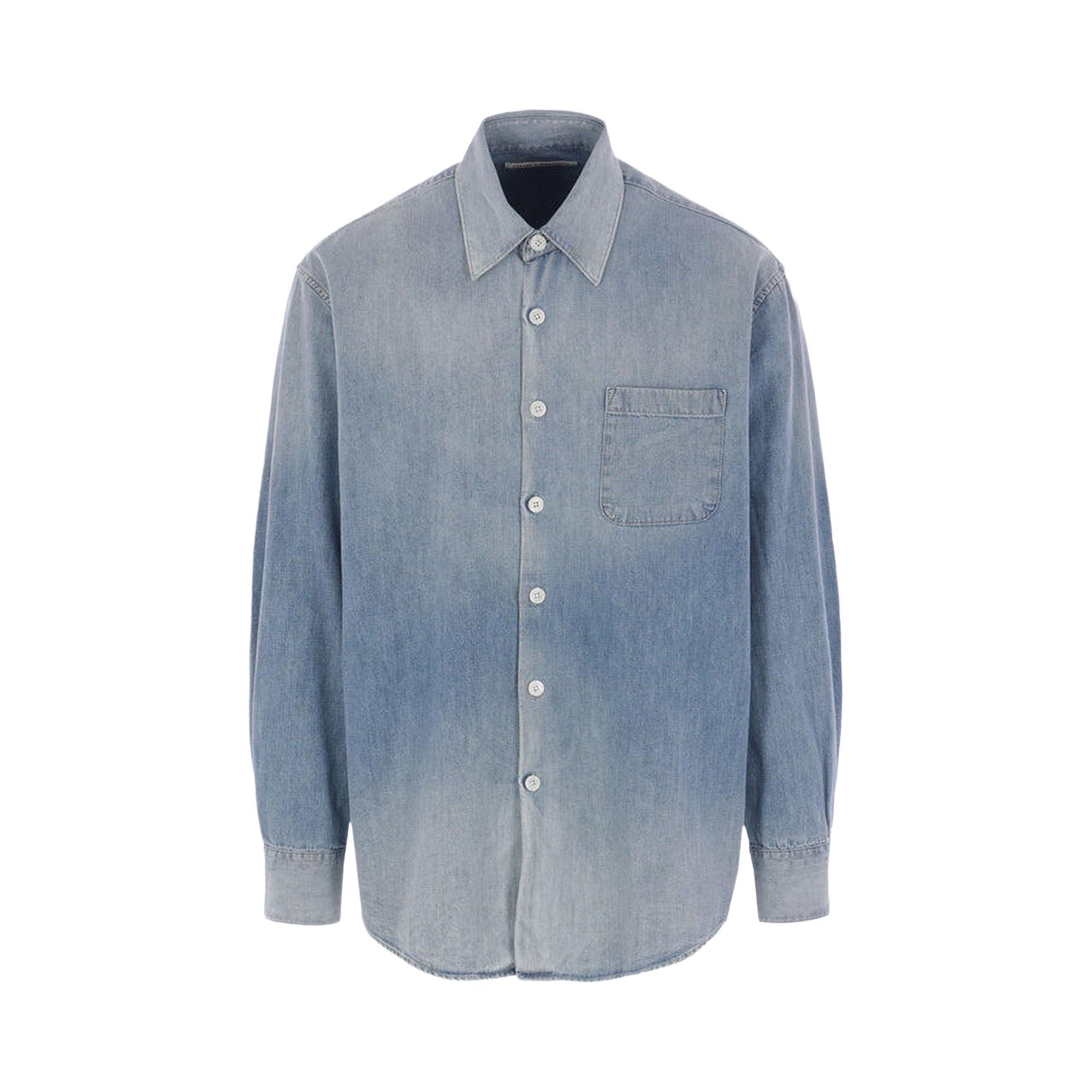 Pre-owned Our Legacy Above Shirt 'cris Wash' | Blue | Men's Size 48