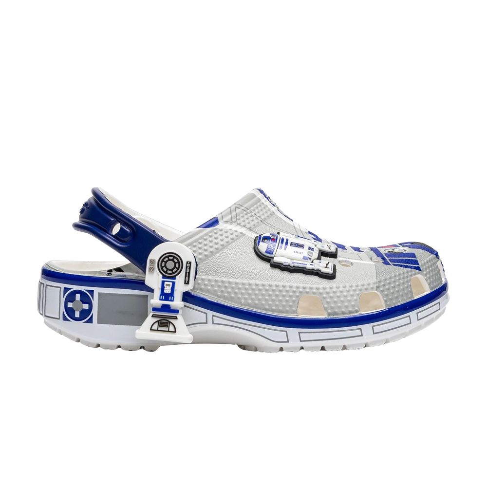 Click to view more detailed imagery on our partner's website Pre-owned Crocs Star Wars X Classic Clog 'r2d2' | White | Men's Size 17