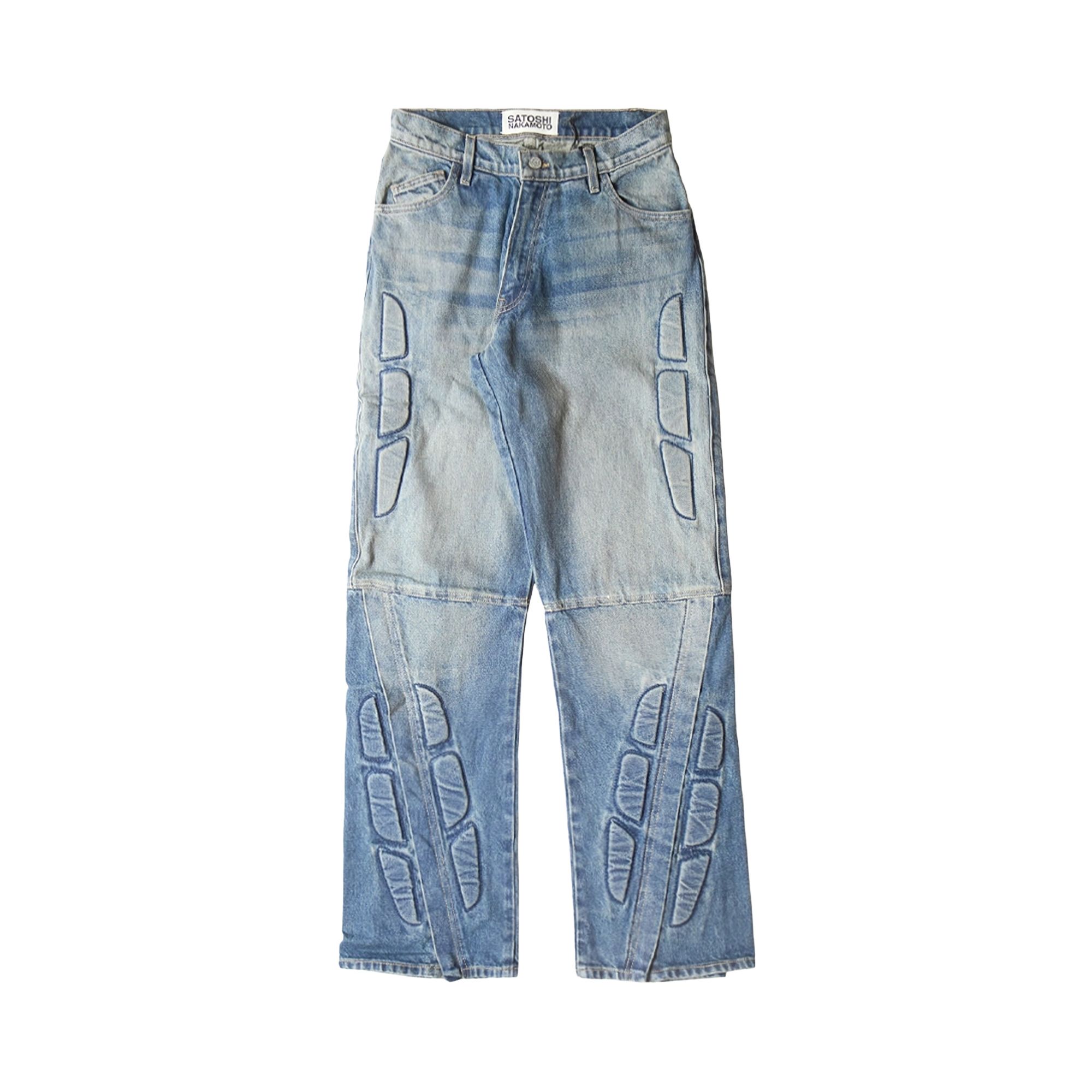 Click to view more detailed imagery on our partner's website Pre-owned Satoshi Nakamoto Enduro Denim Jean 'blue' | Men's Size 30