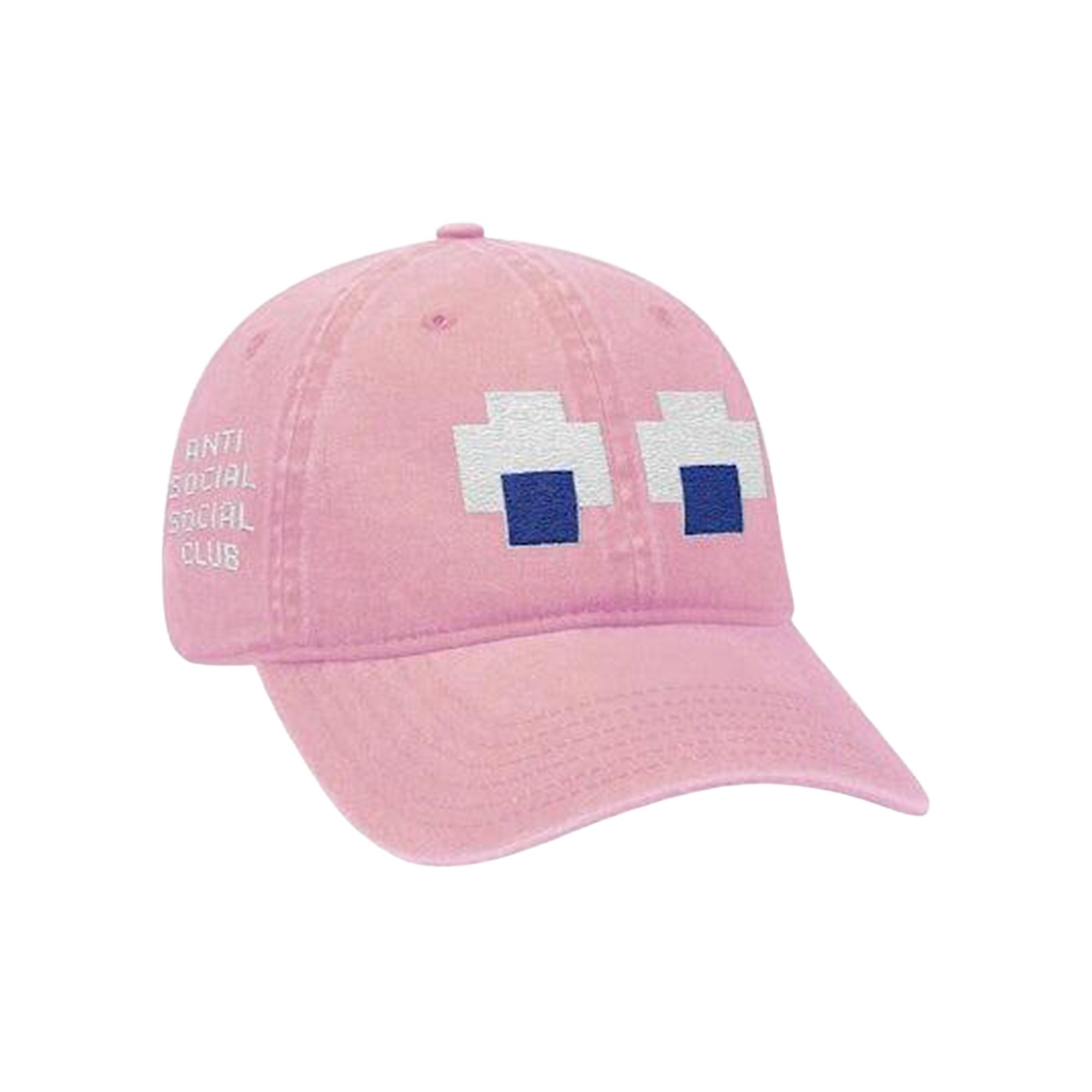 Pre-owned Anti Social Social Club X Pac Man Pinky Cap 'pink' | Men's Size Onesize