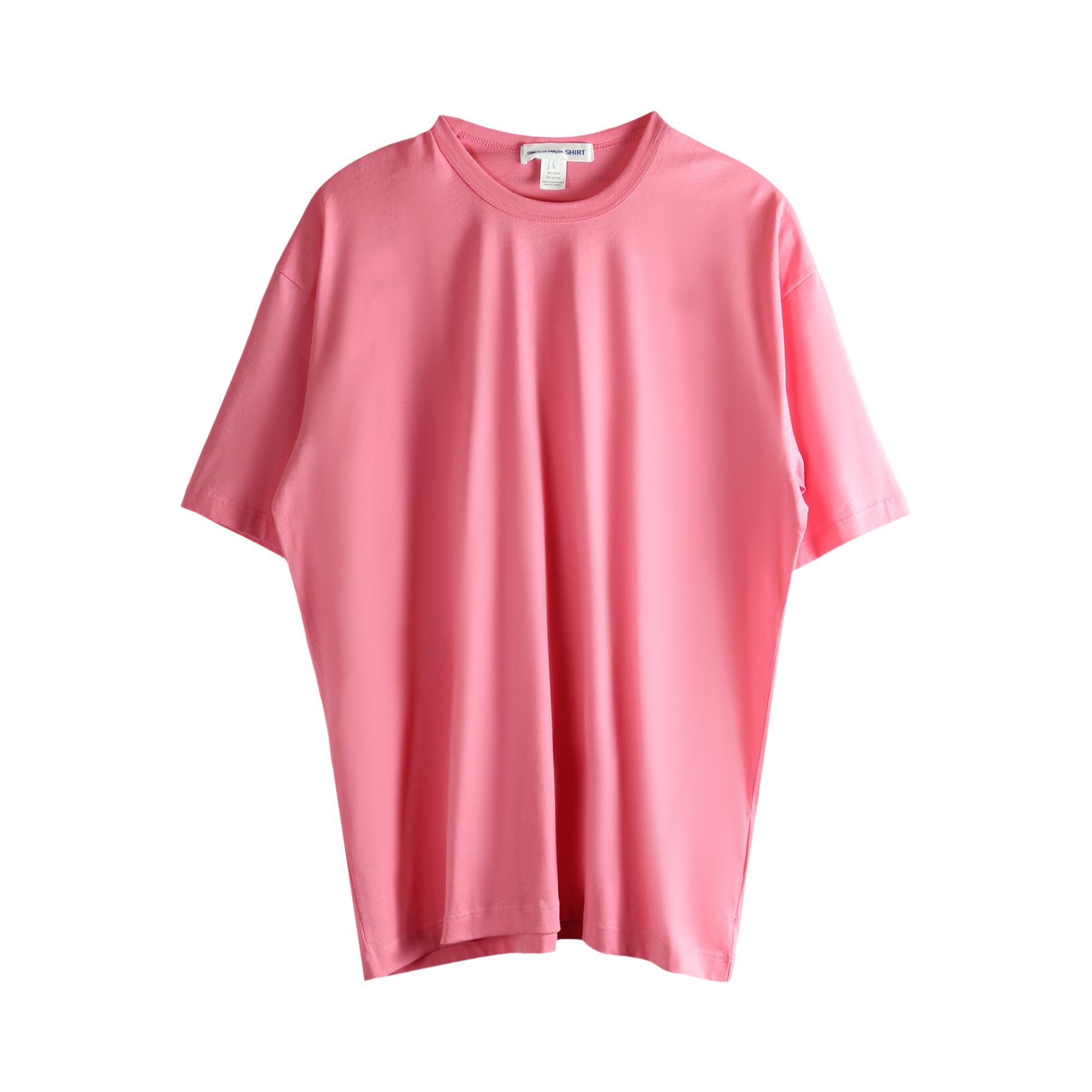 Pre-owned Comme Des Garçons Shirt Casual T-shirt 'pink' | Men's Size M
