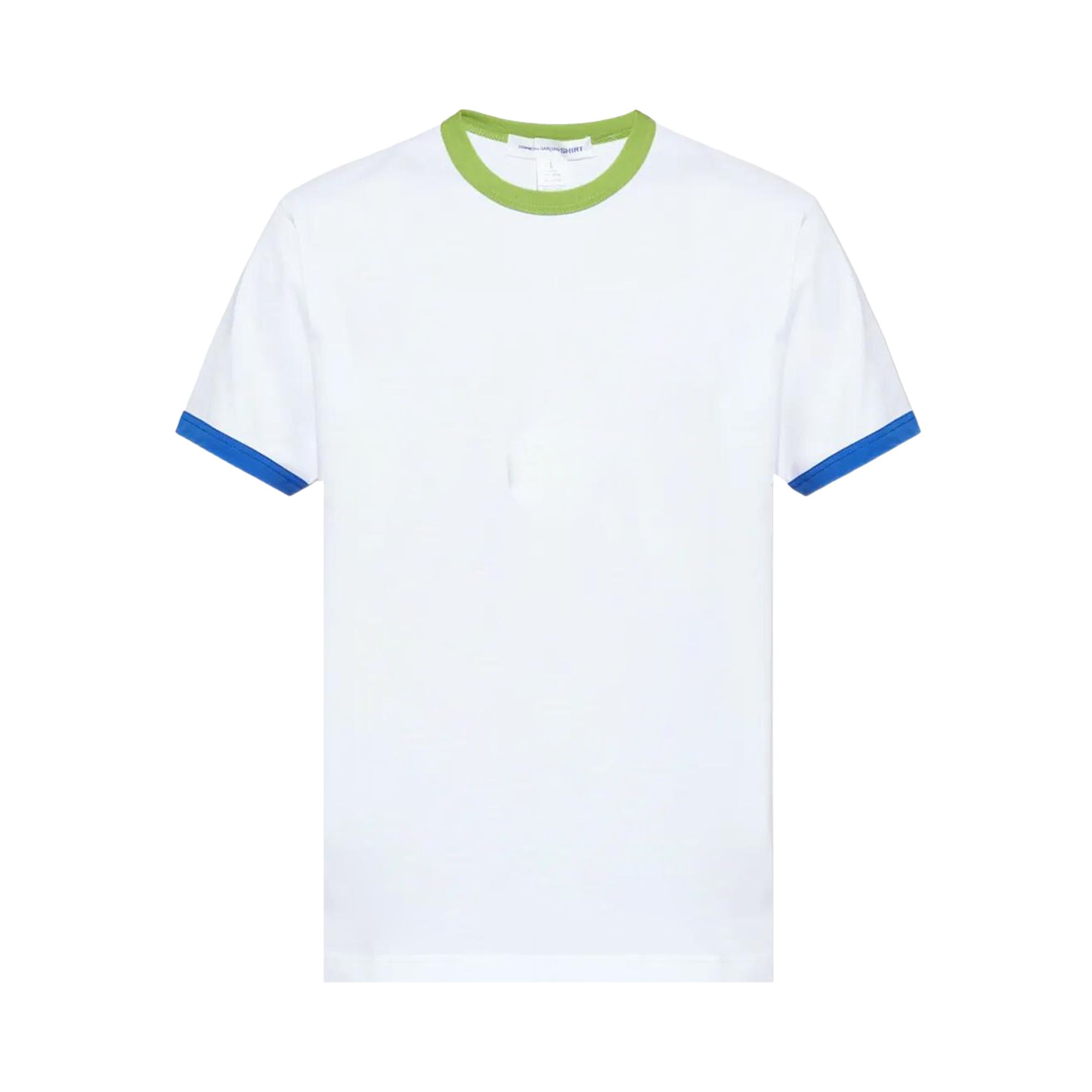 COMME DES GARÇONS SHIRT Pre-owned Casual T-shirt 'white/mix' | Men's Size L