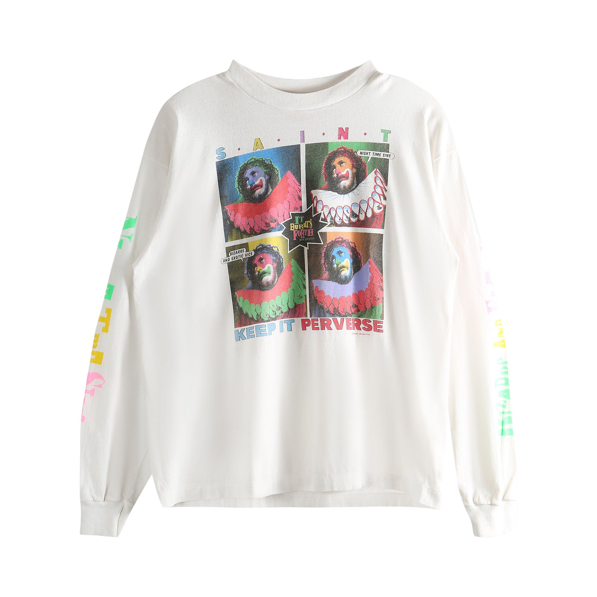 Pre-owned Saint Mxxxxxx Keep It T-shirt 'white' | Men's Size L