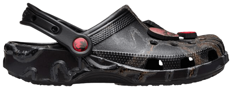 Stranger Things x Crocs Classic Clog Black Red