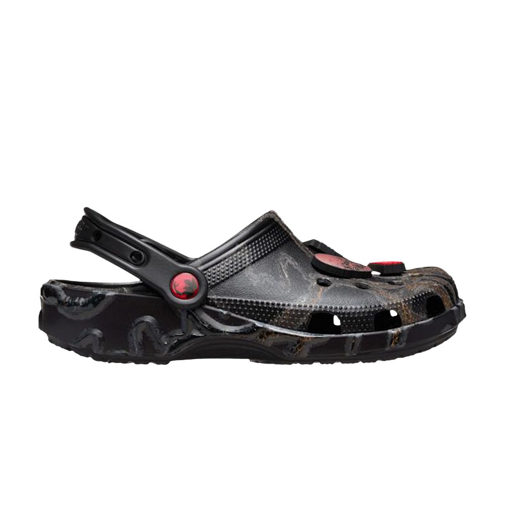 Pre-owned Crocs Stranger Things X  Classic Clog 'black Red' | Men's Size 10