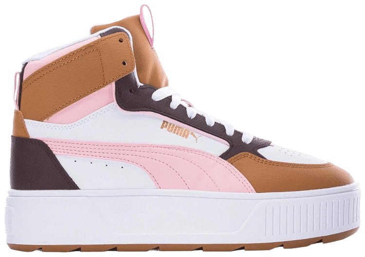 Puma Karmen Rebelle Platform High Brown Pink