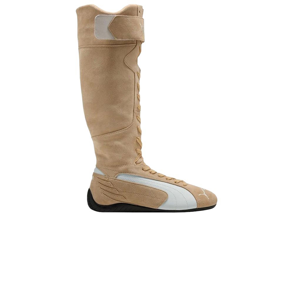 Pre-owned Puma Wmns Speedcat Boot 'light Sand Frosted Ivory' | Tan | Women's Size 5.5 In Brown