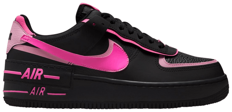 Nike Wmns Air Force 1 Shadow Black Pink Spell
