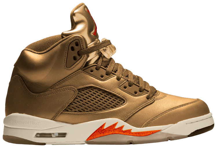 Wmns Air Jordan 5 Retro Metallic Gold