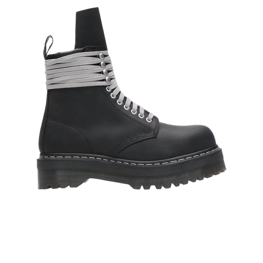 RICK OWENS Pre-owned Dr. Martens X Drkshdw 1460 Quad Sole Steel Toe Boot 'black' | Men's Size 38
