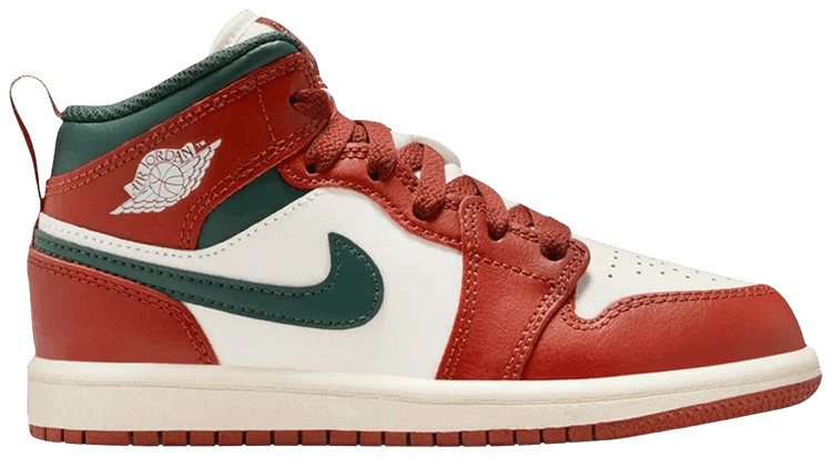 Air Jordan 1 Mid PS Redstone Midnight Green