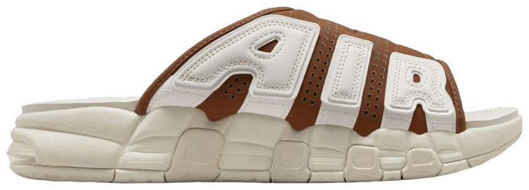 Nike Air More Uptempo Slide Mocha Brown