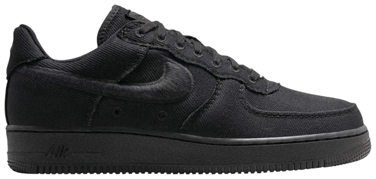 Nike Air Force 1 Low Canvas Triple Black