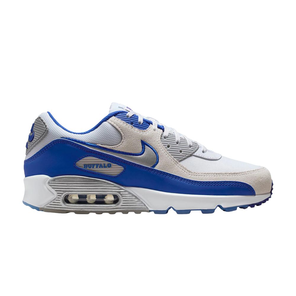 Nike Air Max 90 'Buffalo Bills' | Blue | Men's Size 11.5 - II7589-100