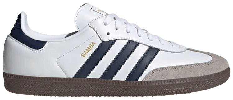 adidas Samba OG White Indigo Granite