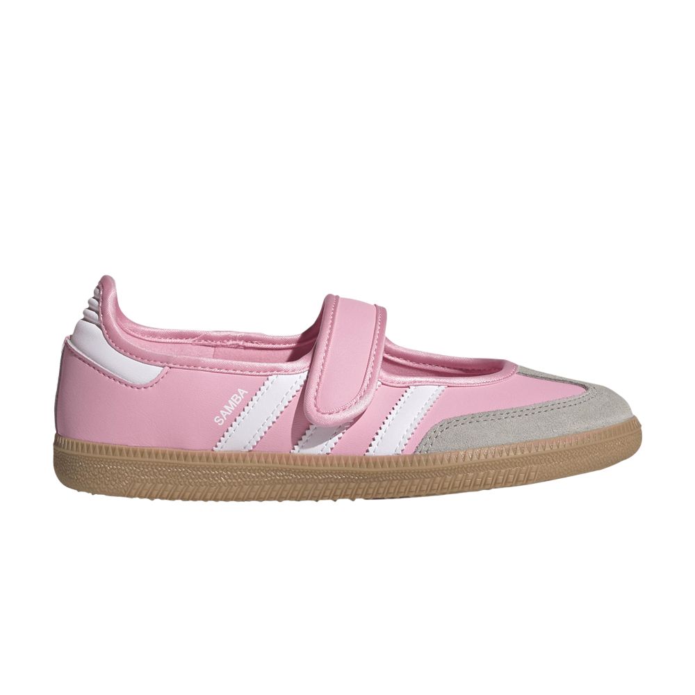 adidas Samba Jane J 'Light Pink White Gum' | Kid's Size 4.5 - JP9544