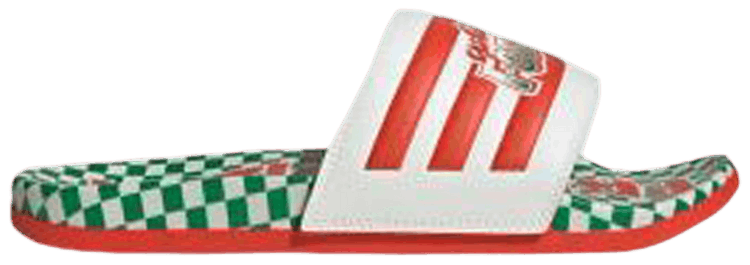 Fortnite x adidas Adilette Comfort Slide Uncle Petes Pizza Pit