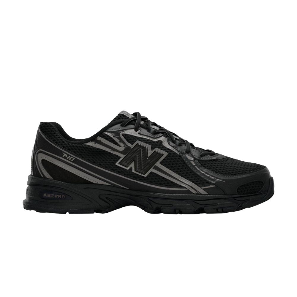 New Balance 740 'Black Grey' | Men's Size 5 - U740ZC2