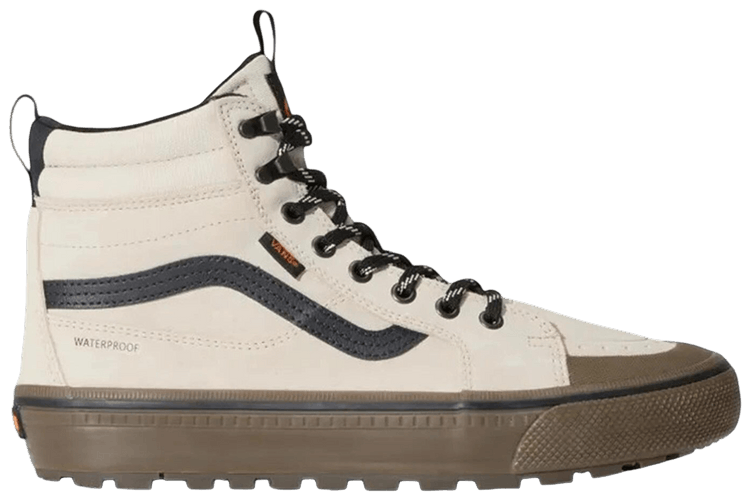 Vans SK8 Hi Oatmeal Beige Black