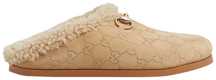 Gucci Wmns Horsebit Mule Beige