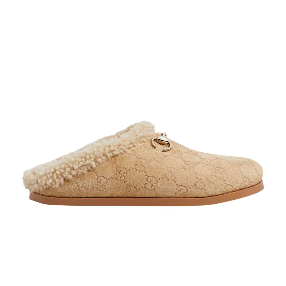 Pre-owned Gucci Wmns Horsebit Mule 'beige' | Tan | Women's Size 7 In Brown