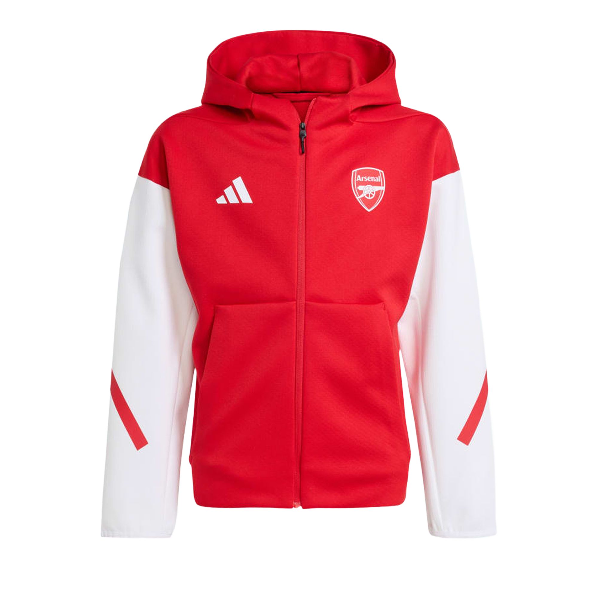ADIDAS ORIGINALS Pre-owned Adidas Arsenal Z.n.e. Anthem Jacket 'better Scarlet/white' | Red | Kid's Size L