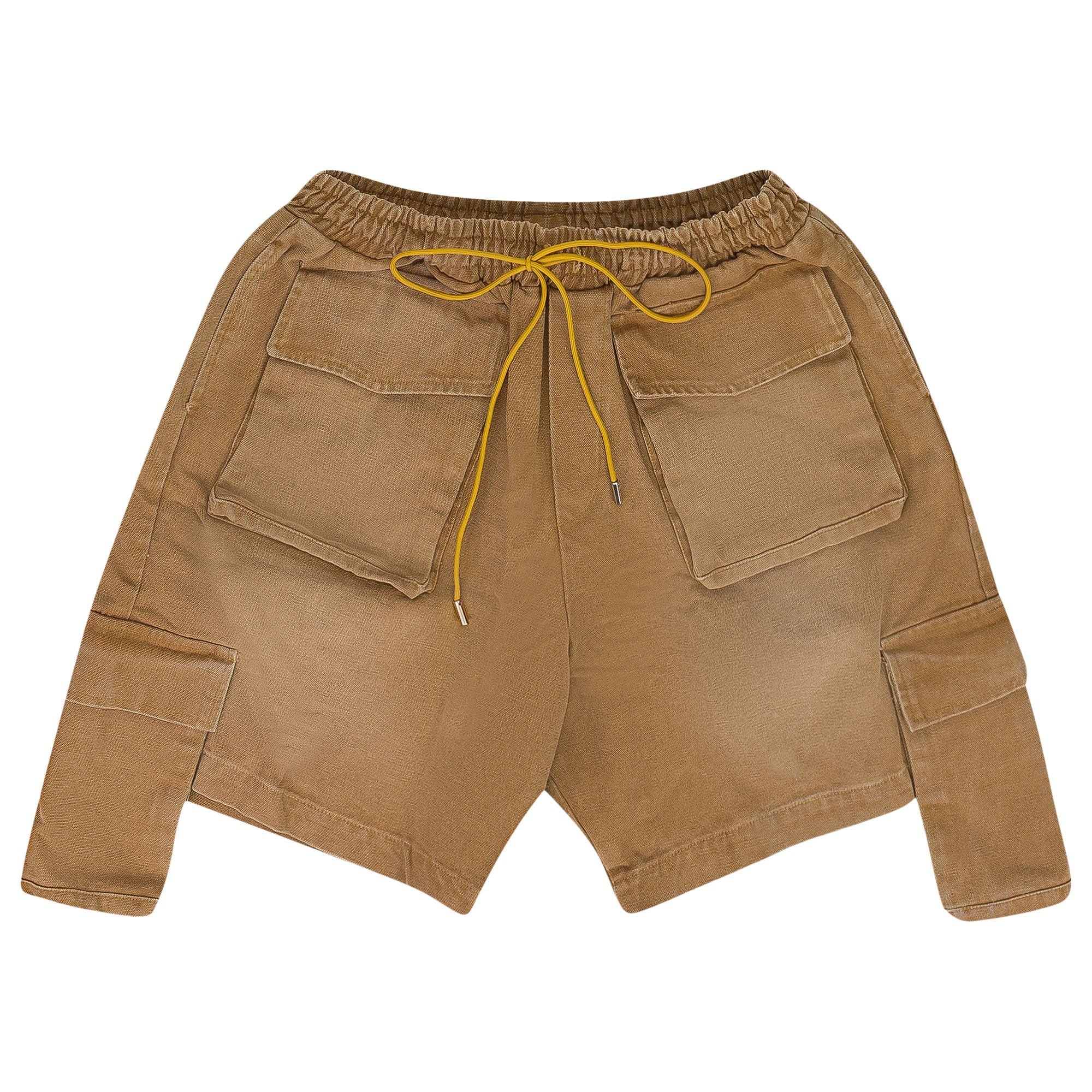 RHUDE Pre-owned Cargo Shorts 'tan' | Men's Size M In Brown