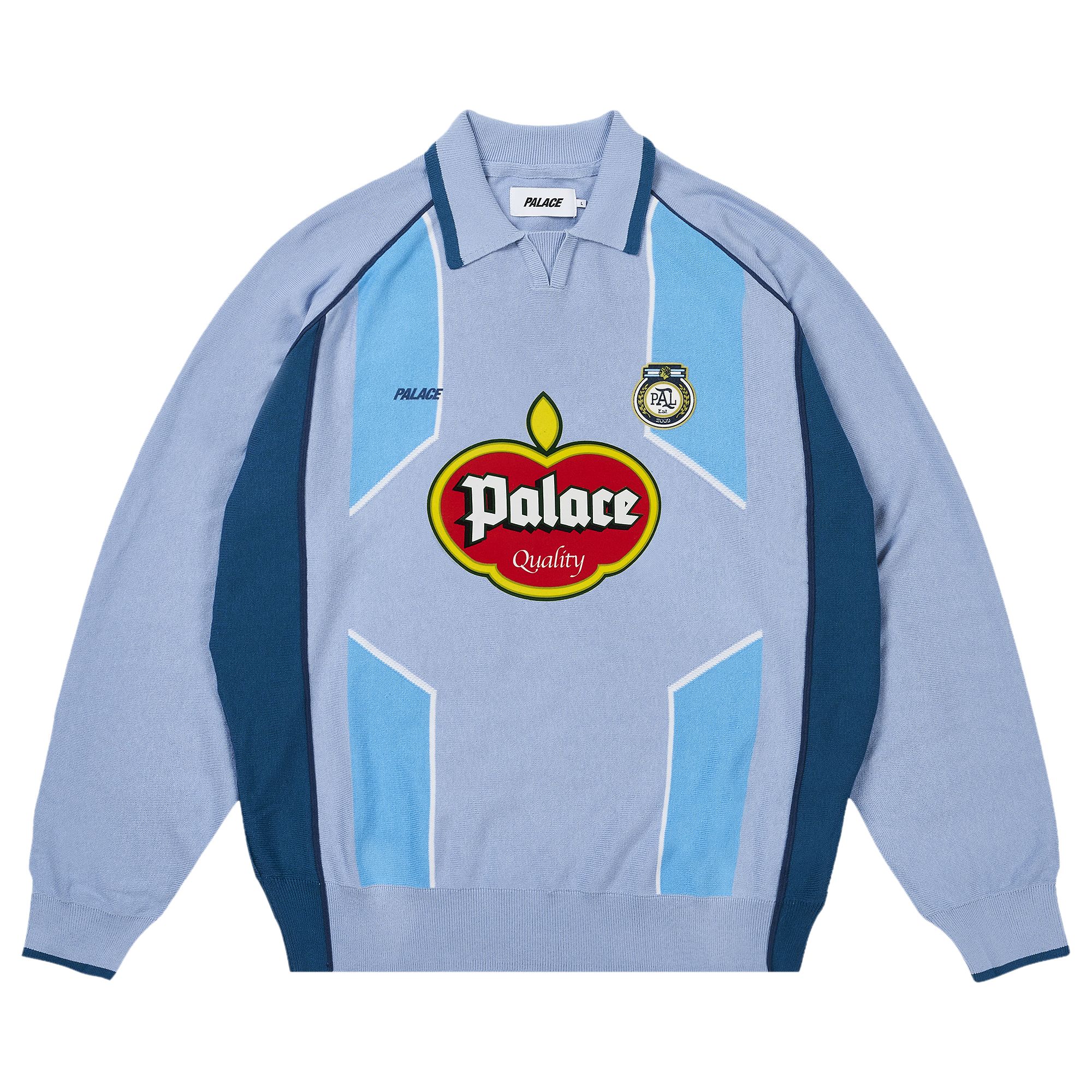 Click to view more detailed imagery on our partner's website Pre-owned Palace Palazio Knit 'blue' | Men's Size S