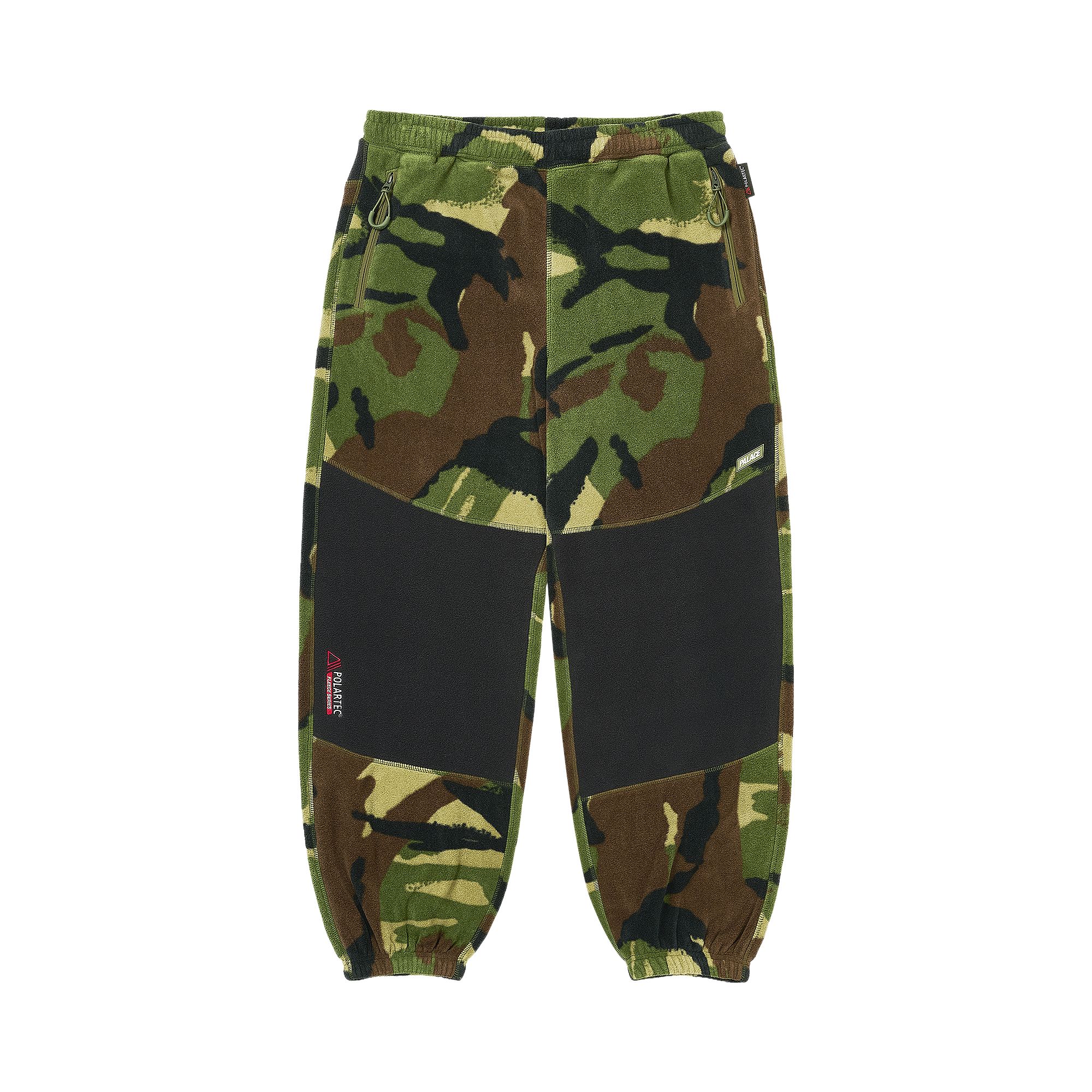 Pre-owned Palace Polartec Jogger 'woodland Camo' | Green | Men's Size M